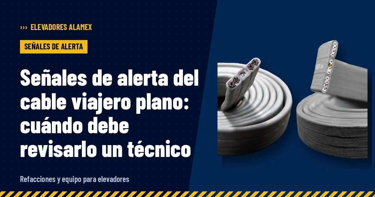 Señales de alerta del cable viajero plano: cuándo debe revisarlo un técnico