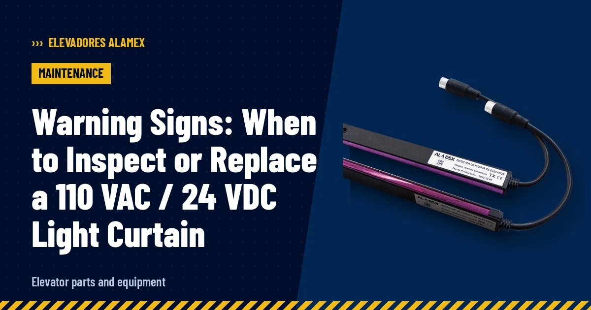 Warning Signs: When to Inspect or Replace a 110 VAC / 24 VDC Light Curtain