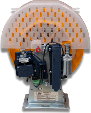 Regulador MRL 31.5 cm bidireccional, polea arriba.