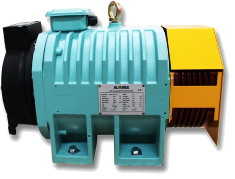 Máquina Tracción Gearless 630 kg 1 m/s 4 kW